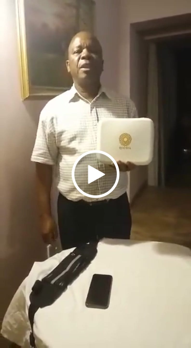 Customer video review of Qi Coil™ Mini System - Mobile Rife & PEMF Therapy