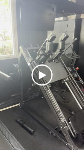 Customer video review of RitFit GAZELLE PRO 3-In-1 Leg Press and Hack Squat Machine