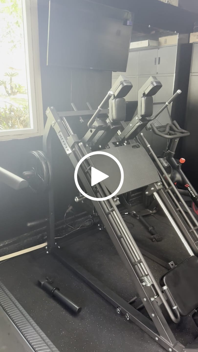 Customer video review of RitFit GAZELLE PRO 3-In-1 Leg Press and Hack Squat Machine
