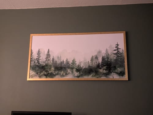 Customer photo review of WATERCOLOR FOREST