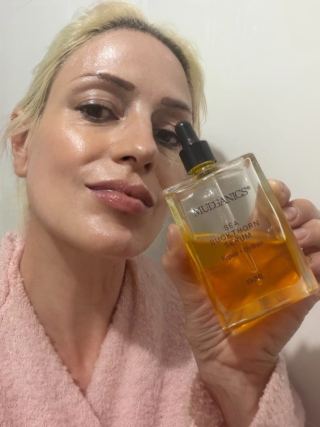 Customer photo review of SEA BUCKTHORN SERUM - 30ml