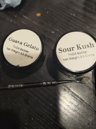 Customer photo review of Guava Gelato | THCA Badder