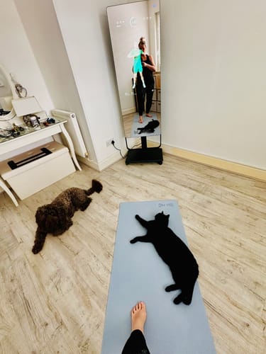 Customer photo review of MAGIC AI: Fitness Smart Mirror