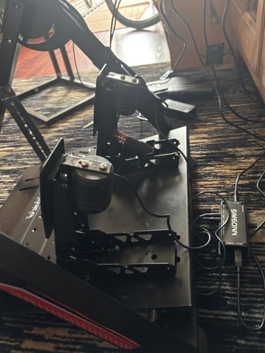 Customer photo review of Simsonn VAM Pro Linear Motor -  the Pedals Haptic Reactor for Vibration Feedback