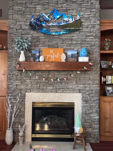 Customer photo review of Banff National Park Printed Wall Art