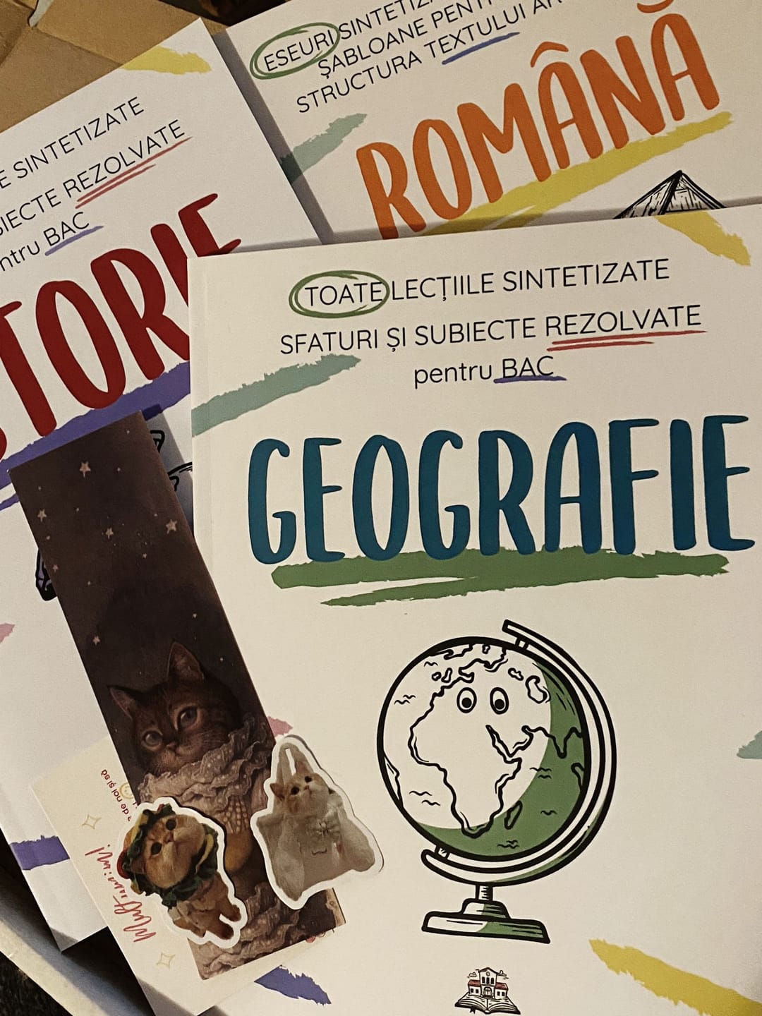 Customer photo review of Pachet Bacalaureat (Română + Istorie + Geografie) Bacademia