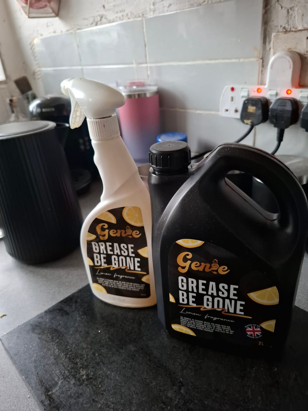 Customer photo review of 2 Ltr Grease Be Gone Refill