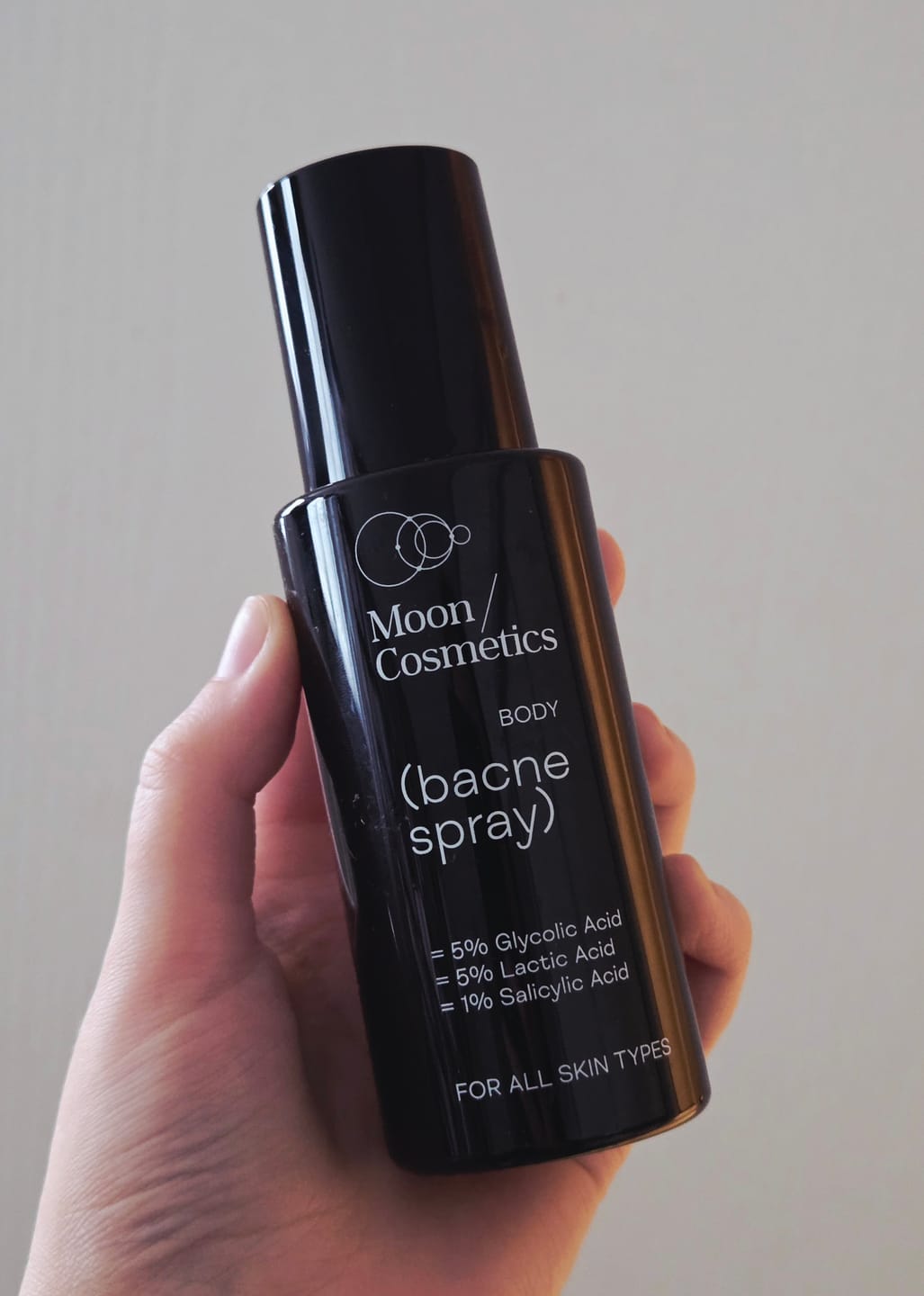 Customer photo review of Rūgštinis odos purškalas nuo spuogų