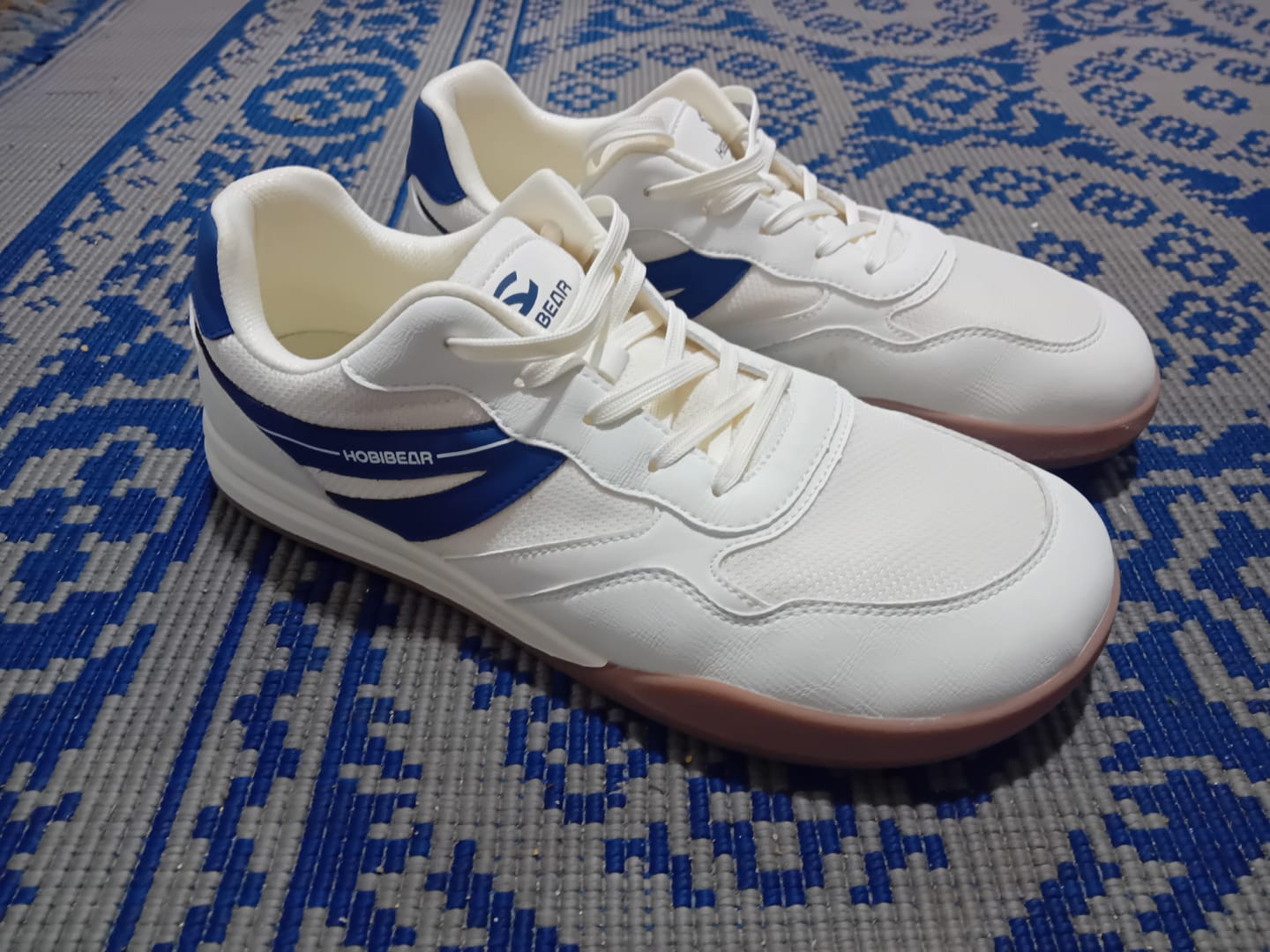 Customer photo review of Heather - Wide Toe Sneakers