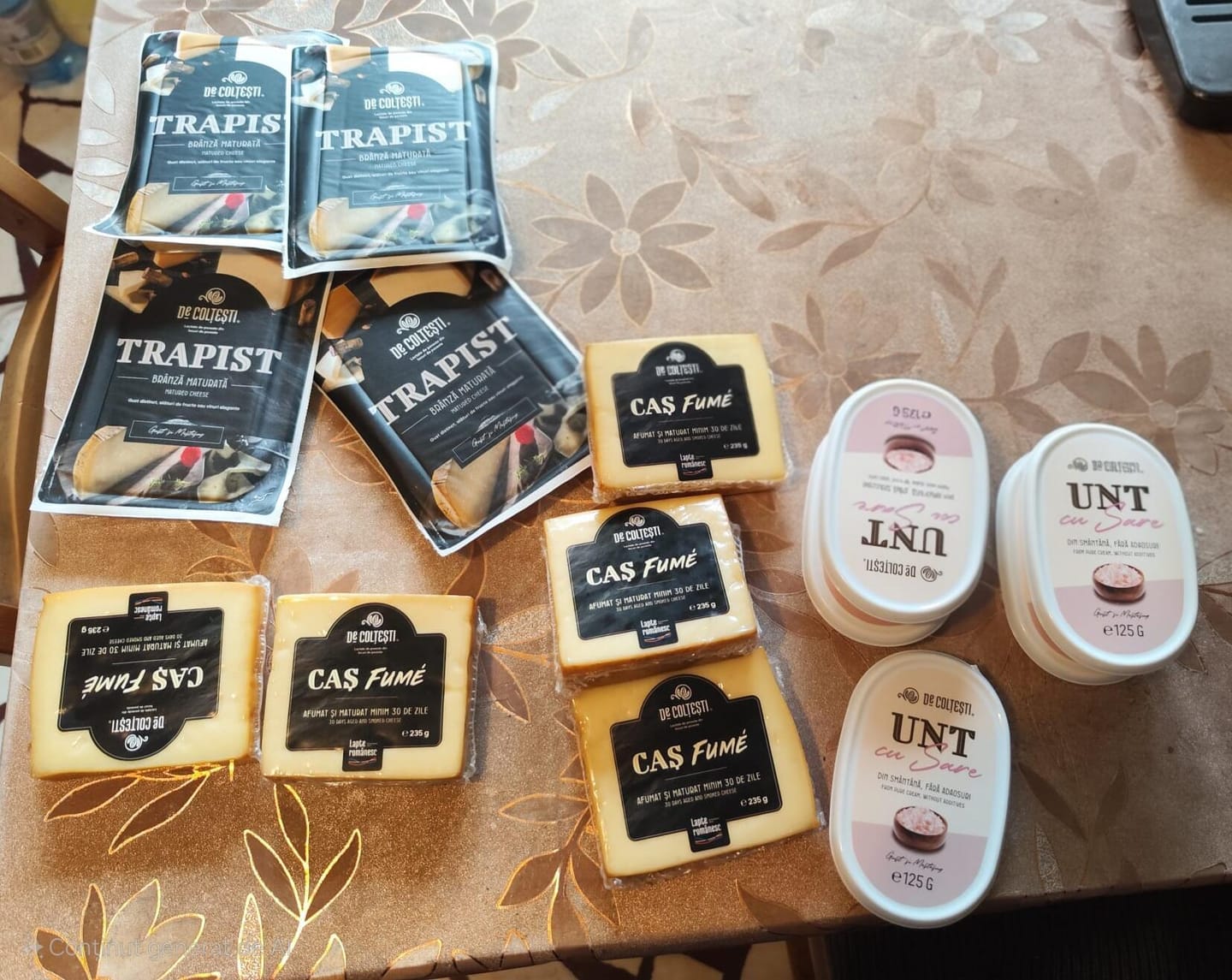 Customer photo review of Brânză Maturată Trapist 200g