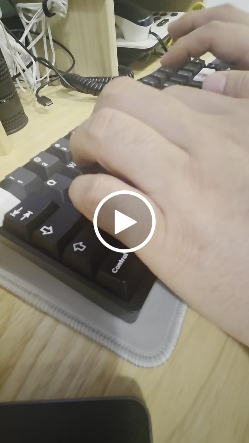 Customer video review of WINGTREE CAMELLIA LINEAR SWITCH FACTORY LUBED (10PCS)