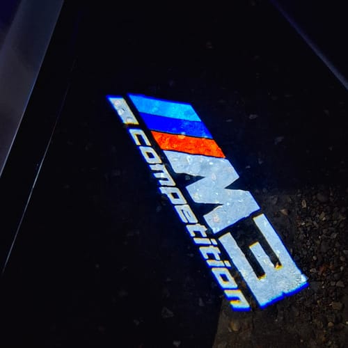 Customer photo review of BMW F SERIES DOOR LIGHTS