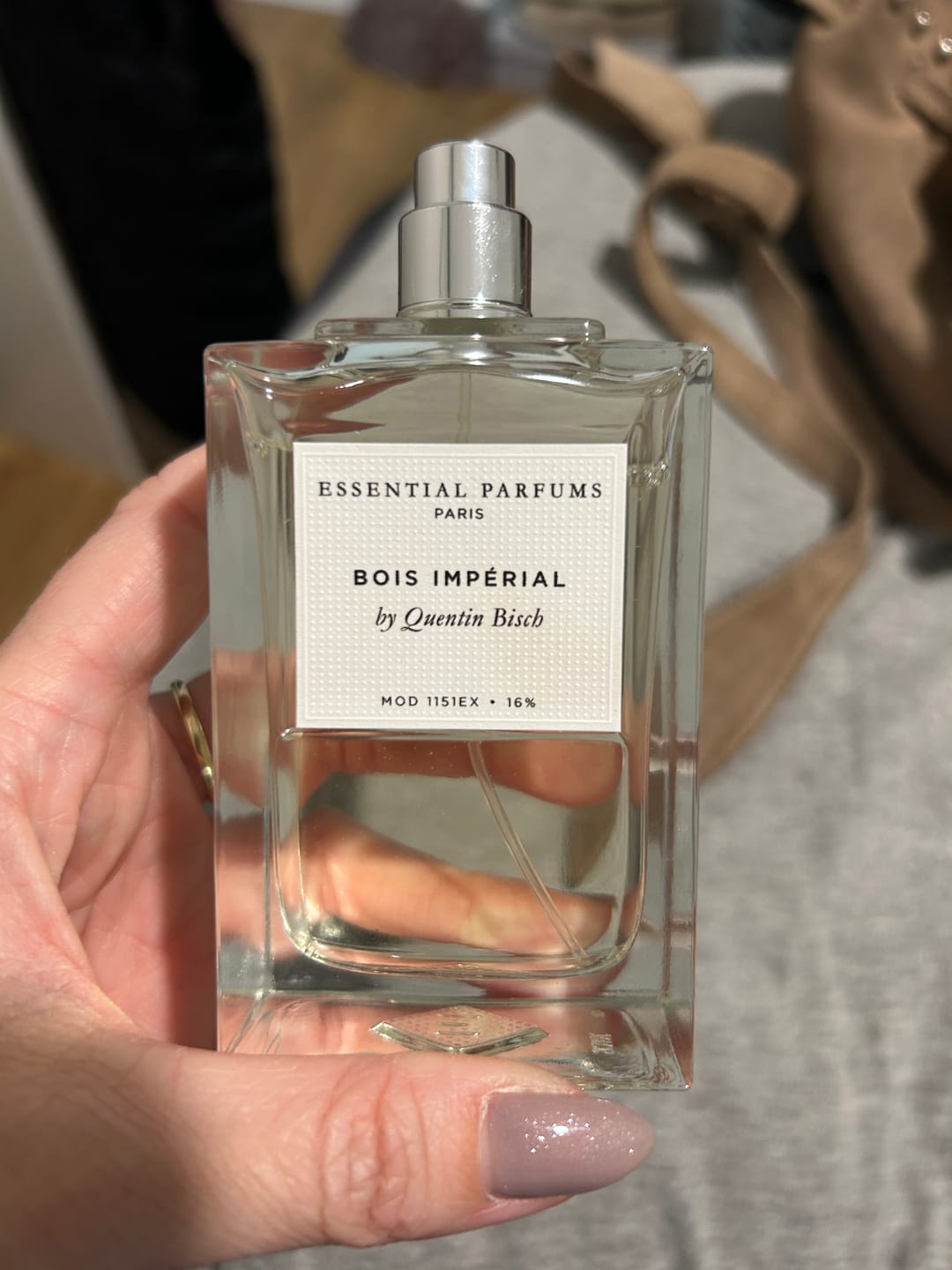 Customer photo review of Essential Parfums Bois Imperial by Quentin Bisch Refillable Edp 100ml בושם אסנשיאל פרפיום בויס אימפריאל יוניסקס