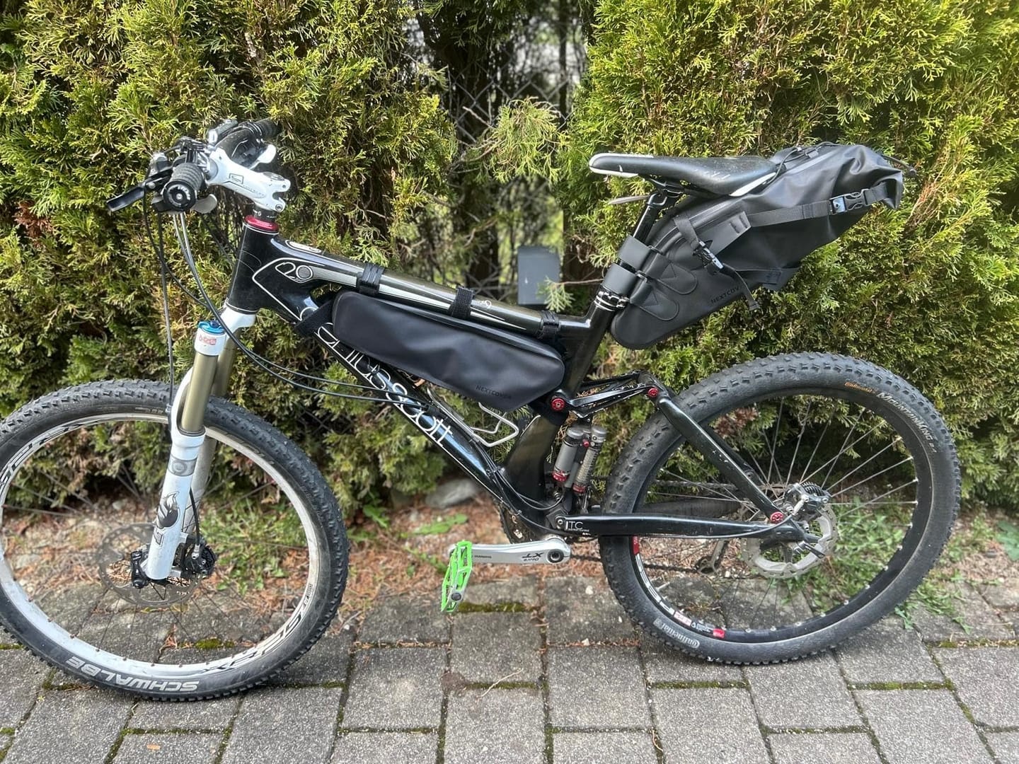 Customer photo review of Bikepacking Rahmentasche (38-46cm)