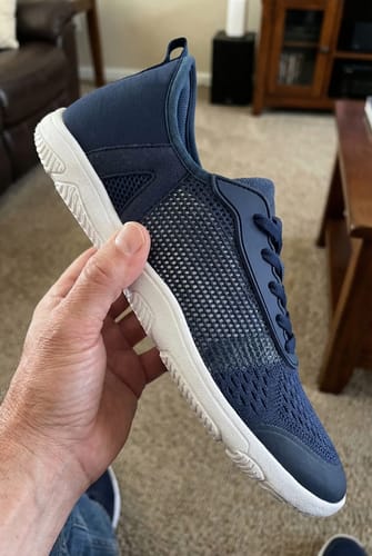 Customer photo review of HF Stride – Hands-Off & Ergonomic Barefoot Shoes