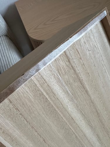 Customer photo review of BALI - Table de chevet 1 tiroir en bois naturel