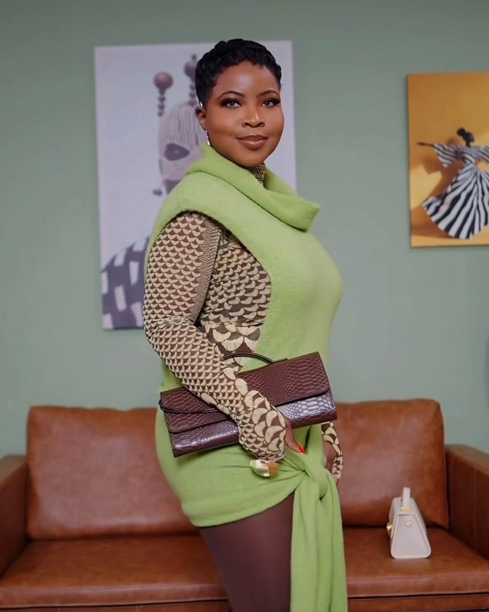 Customer photo review of Sanai Knit Dress