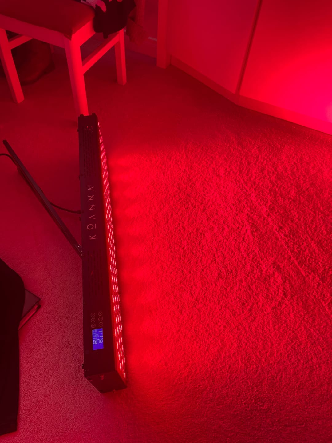 Customer photo review of Koanna® Luma1000™ – Kraftvolles, mittelgroßes Rotlicht-Panel