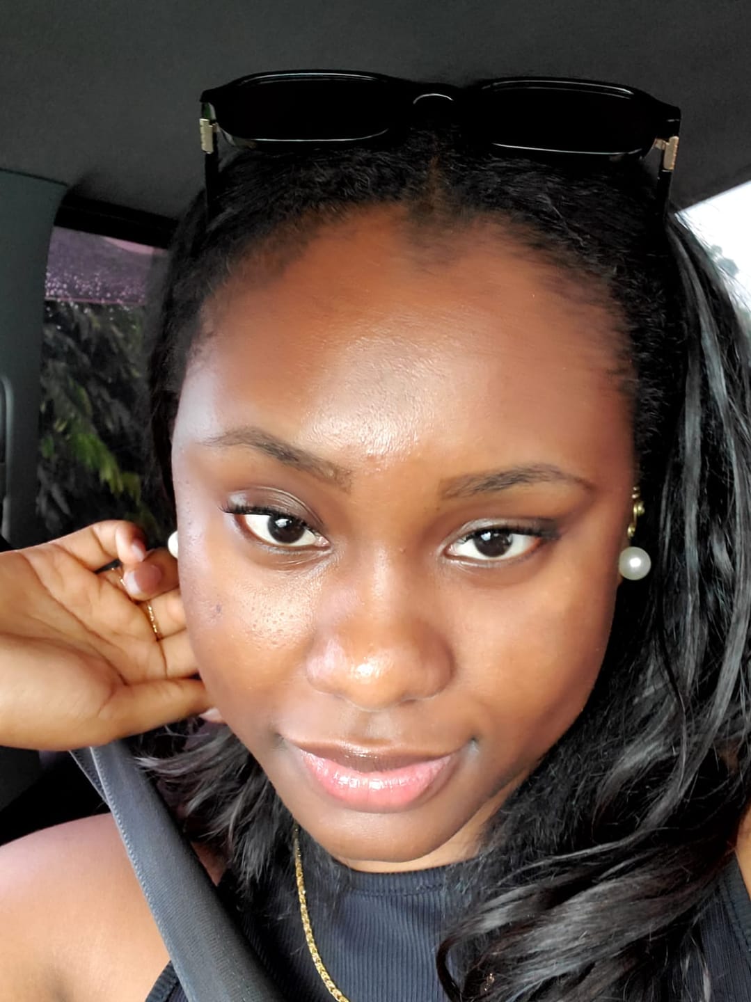 Customer photo review of Loose Wave Human Crochet Hair