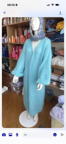 Customer photo review of YarnArt Mohair Trendy