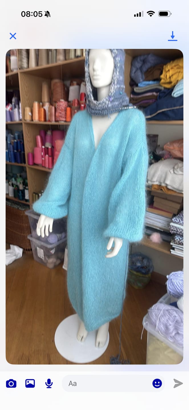 Customer photo review of YarnArt Mohair Trendy
