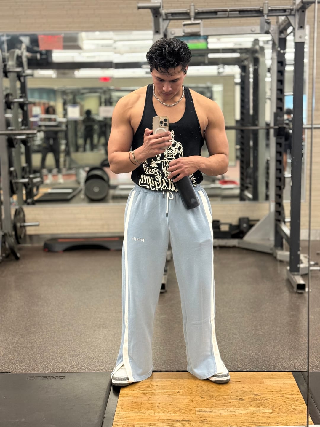 Customer photo review of 2146 - Classic Stripe Sweats