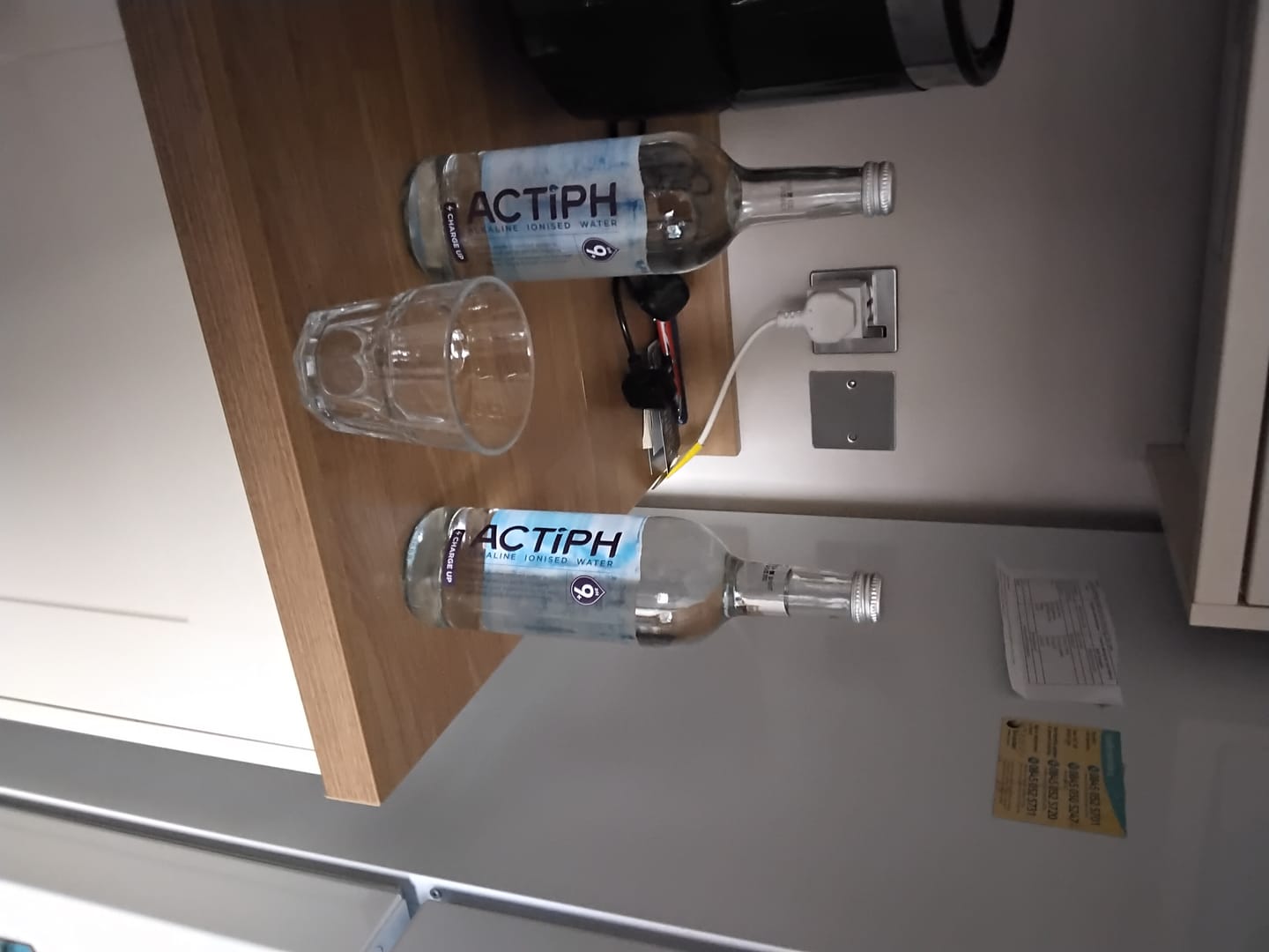 Customer photo review of Actiph Alkaline Ionised Water - 12 x 750ml