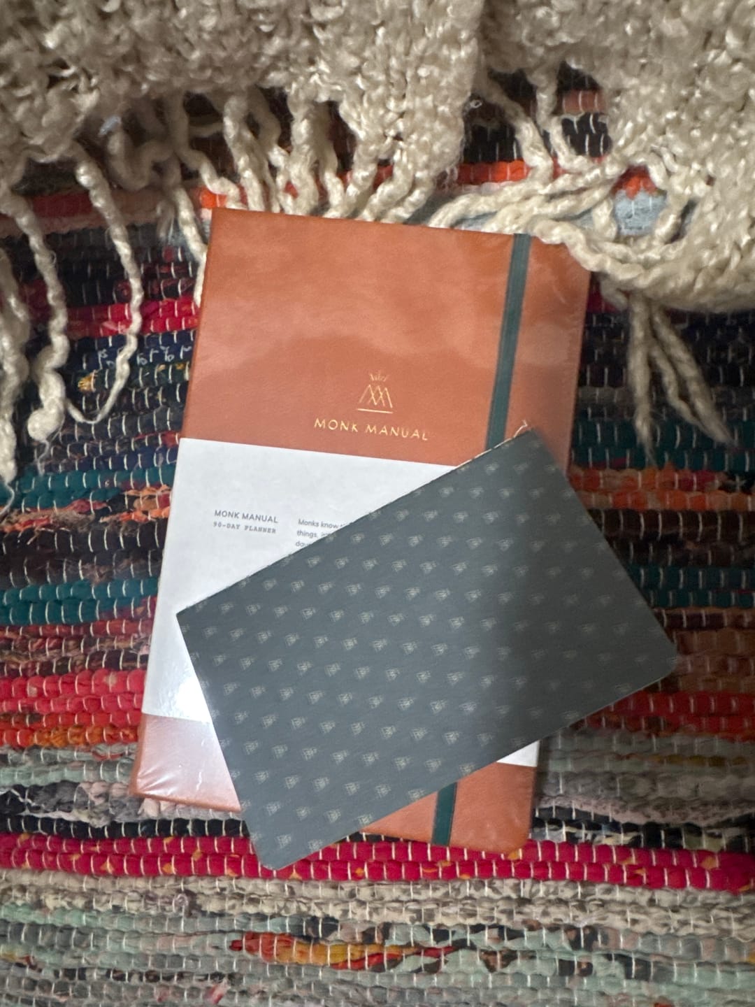 Customer photo review of Monk Manual™ 90-Day Planner