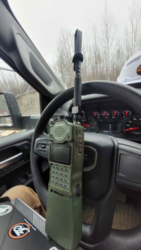 Customer photo review of Broadband 13″ Blade Antenna