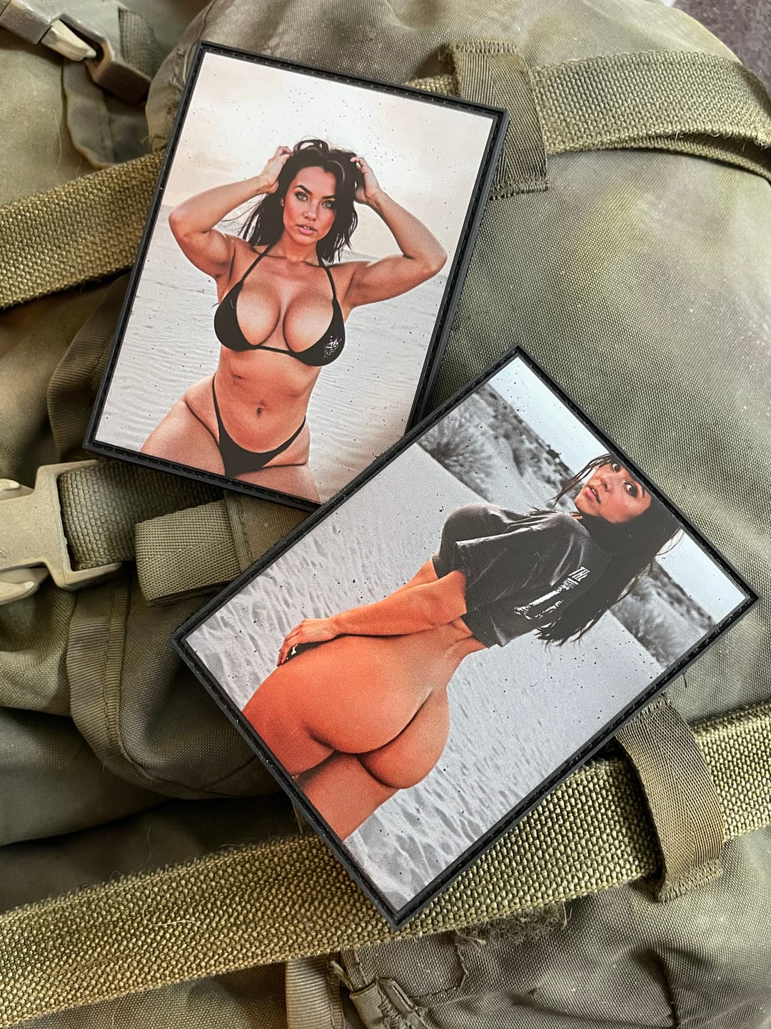 Customer photo review of Desert Vol. 9 - Limited Edition - 4" x 3" PVC Velcro Morale Patch