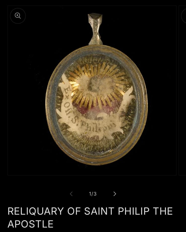 Customer photo review of RELIQUAIRE DE SAINT PHILIPPE APÔTRE