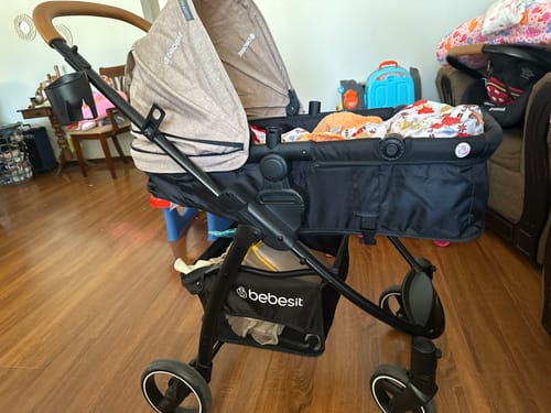 Customer photo review of Coche Cuna travel system Fénix Beige