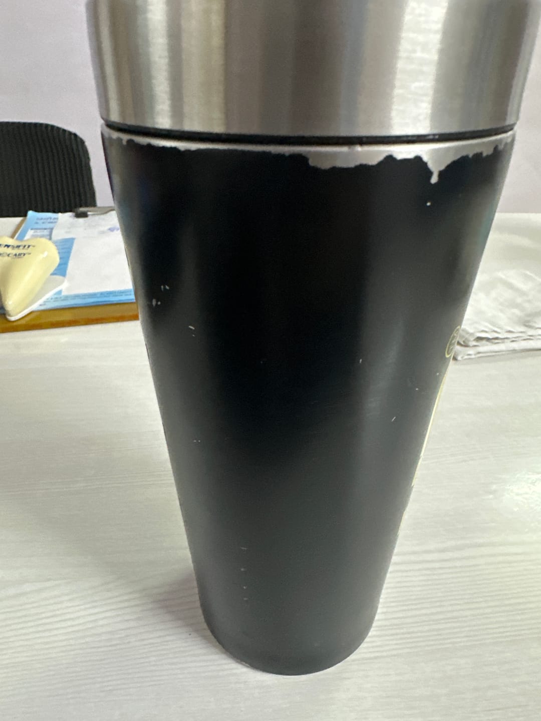 Customer photo review of Wellcore - Micronised Creatine Monohydrate (83 Servings, Kiwi Kick) + Premium Steel Shaker