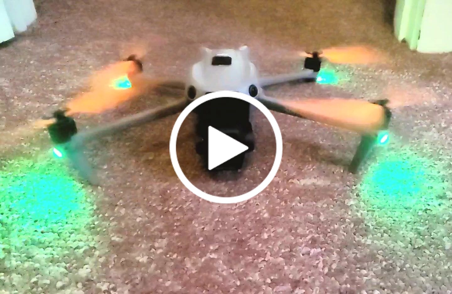 Customer video review of DJI Air 3 STEALTH Upgrade Propellers - x4 Orange