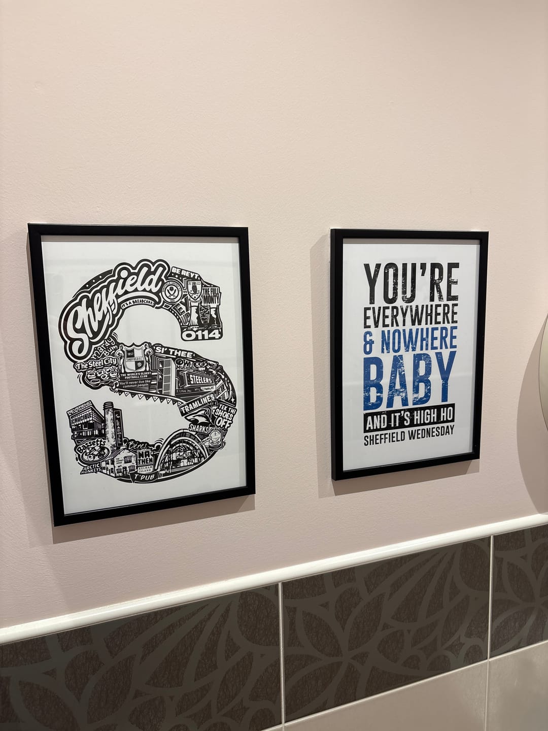 Customer photo review of S for Sheffield - Print