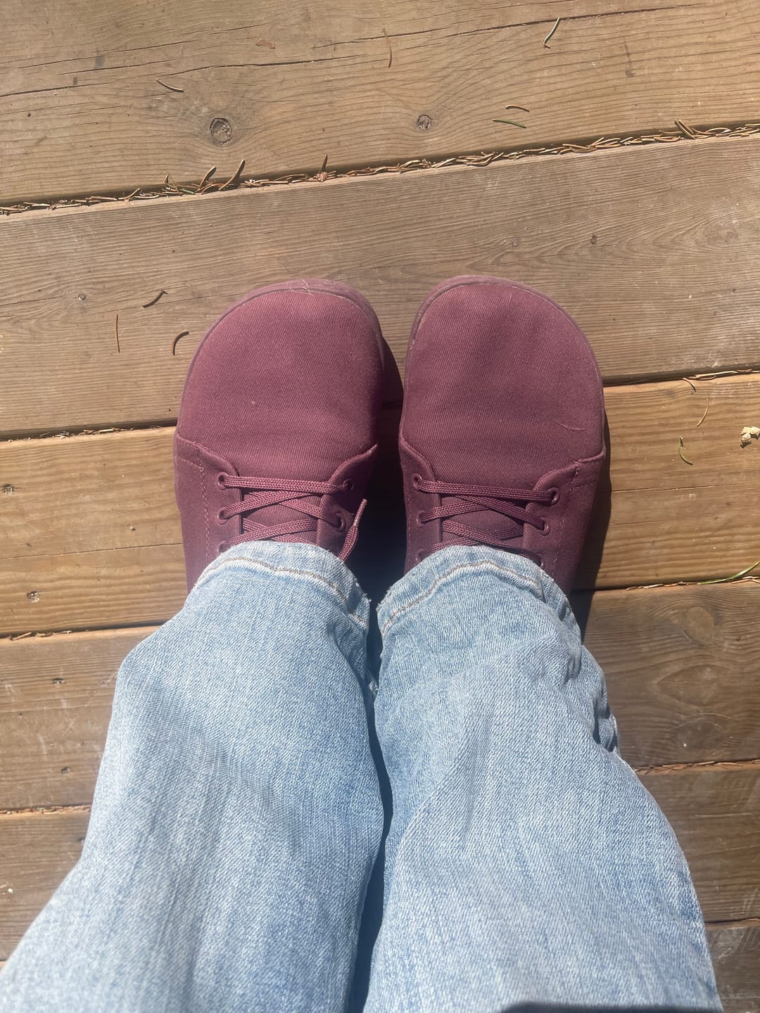 Customer photo review of Vaistoa Rento 2 | Canvas Barefoot Sneakers