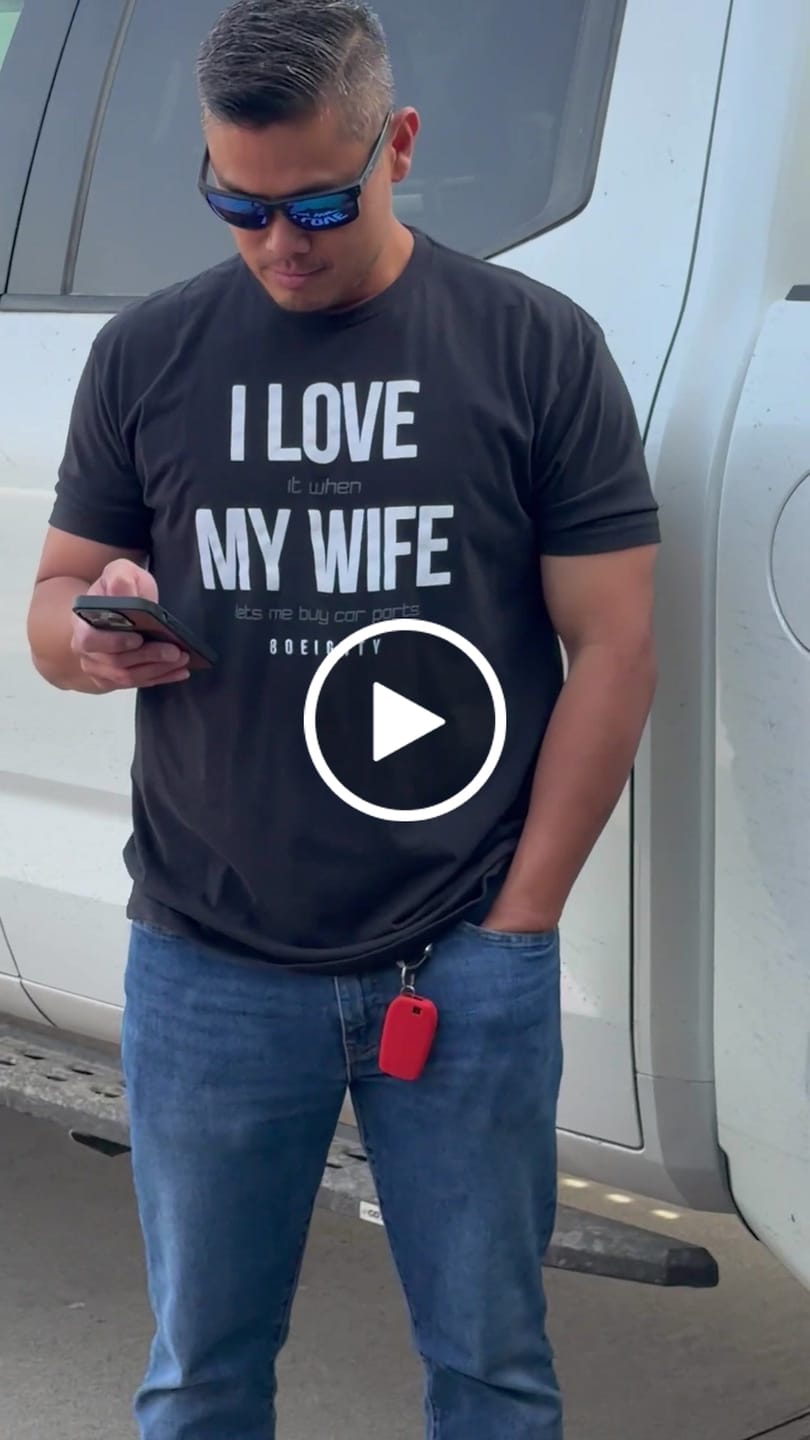 Customer video review of 80Eighty® Love My Wife Shirt