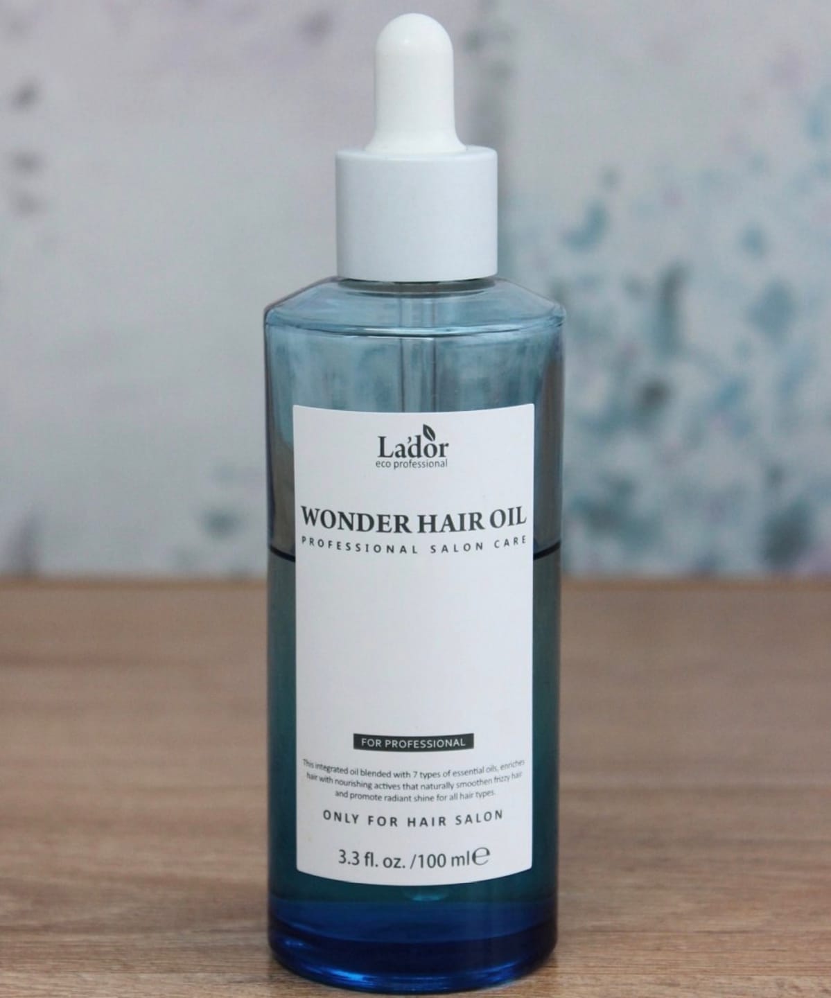 Customer photo review of Mitrinoša eļļa matu spīduma atjaunošanai Lador Wonder Hair Oil