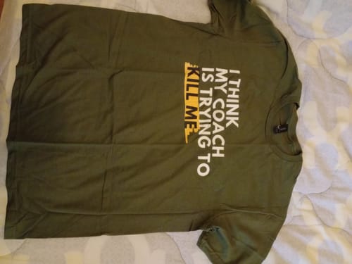 Customer photo review of MY COACH T-SHIRT