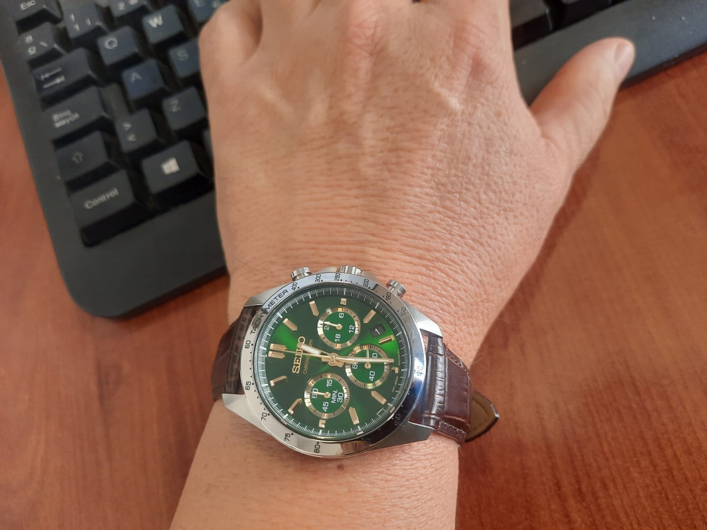 Customer photo review of Reloj Seiko SBTR017 Chronograph Quartz 42,2mm