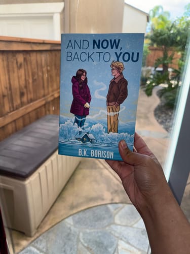 Customer photo review of good girl book club subscription