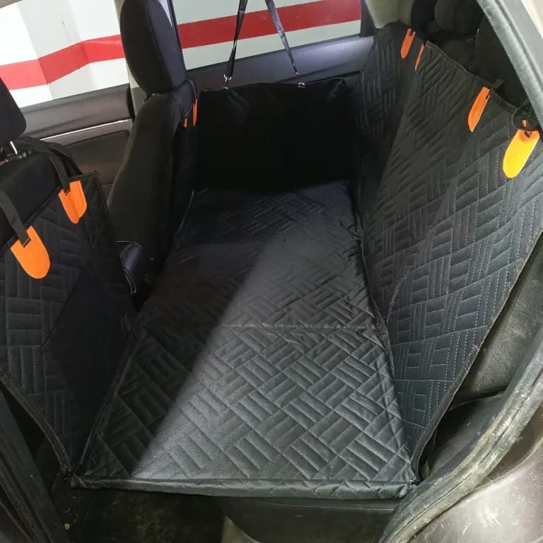 Customer photo review of Paw Protect Car Seat Cover – Ultimate Protection for Your Car 🐾