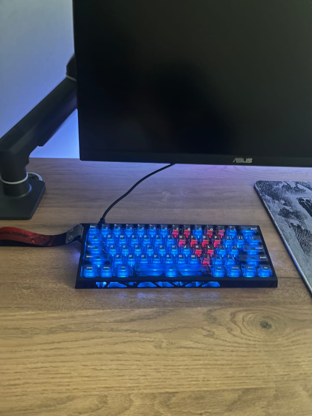 Customer photo review of FGG Madlions MAD Light 60HE Alüminyum Klavye (Manyetik Switch / HE)