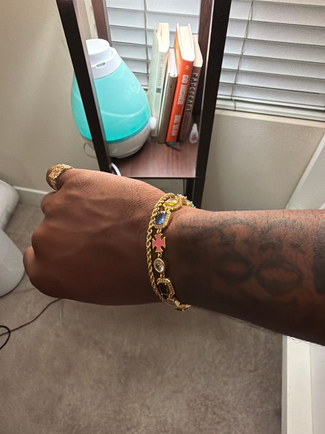 Customer photo review of Solstice Gemstone Bracelet