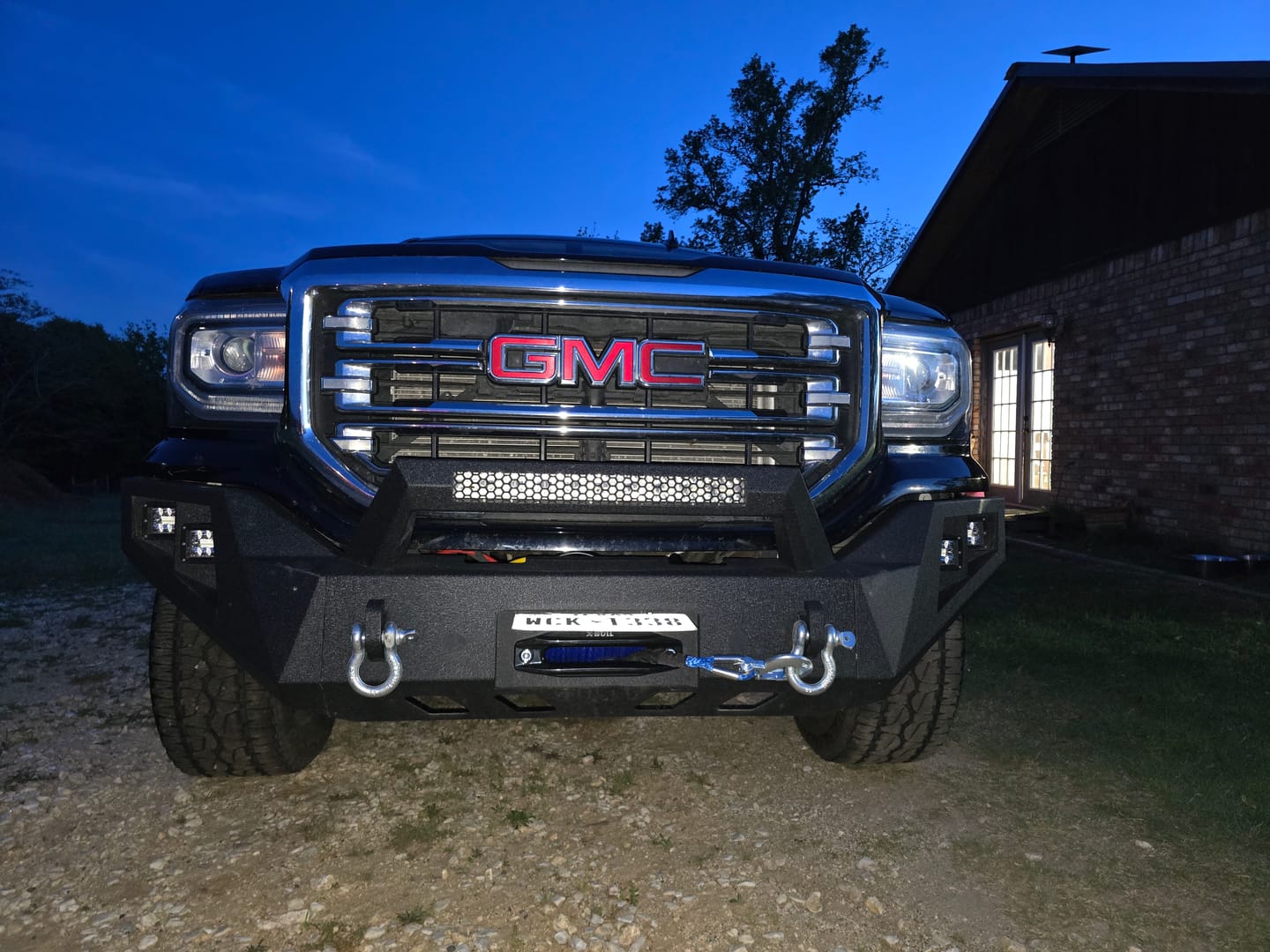 Customer photo review of X-BULL Electric Winch 12000 LBS 12V Synthetic Rope SUV Jeep Truck 4WD