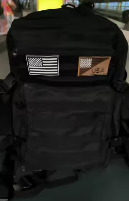Customer photo review of 45L Tactical Backpack