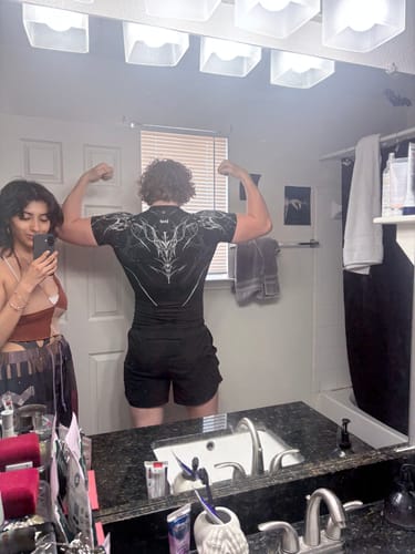 Customer photo review of Void Tech™ Prototype X Short Sleeve Compression [MIDNIGHT]