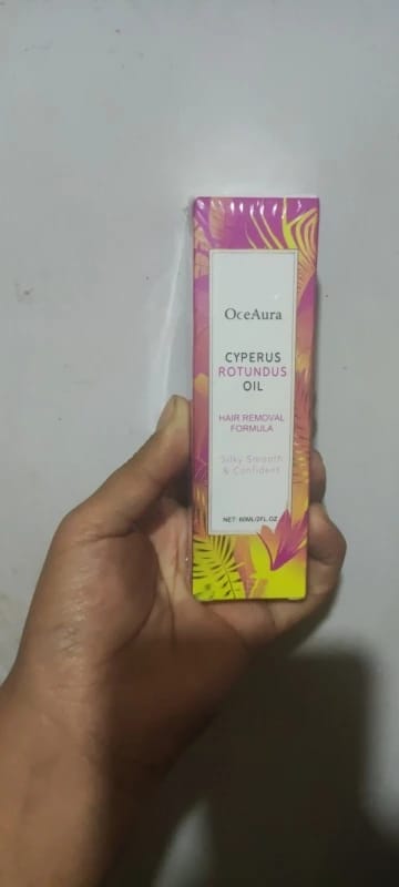 Customer photo review of Cyperus Rotundus Oil for Smooth Skin And Relaxation