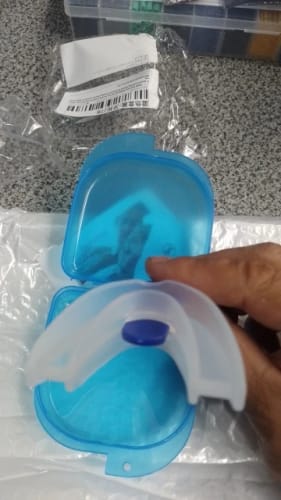 Customer photo review of ZQuiet™ Anti Snore Mouthpiece