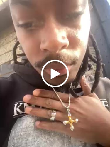 Customer video review of 2-Tone Tiger's Eye Cross Pendant Necklace